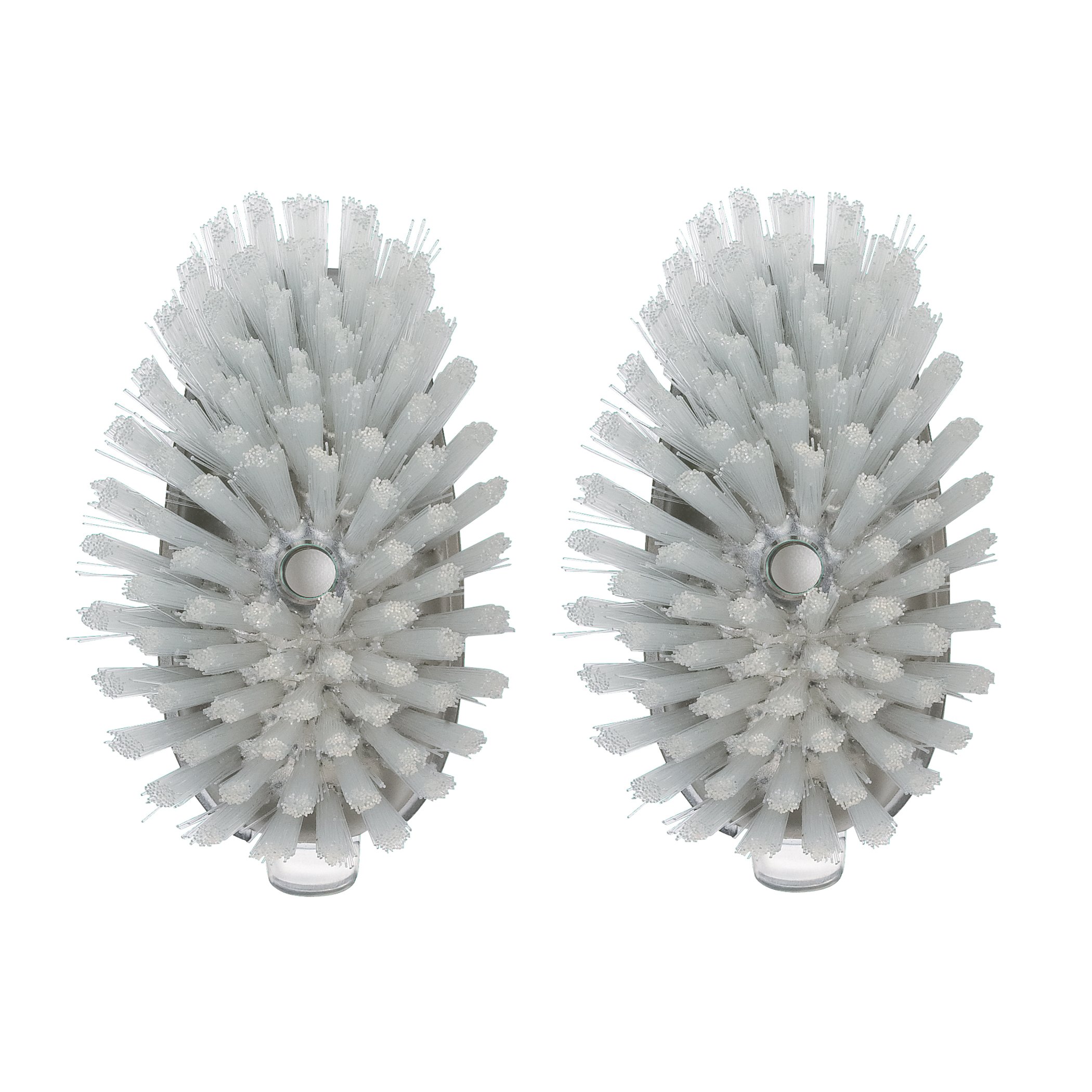 OXO Steel Soap Dispensing Dish Brush Refills - 2 Pack | Durable Kitchen Cleaning Brush for Pots, Pans & Dishes | Perfect for Daily Dishwashing & Tough Grease Removal
