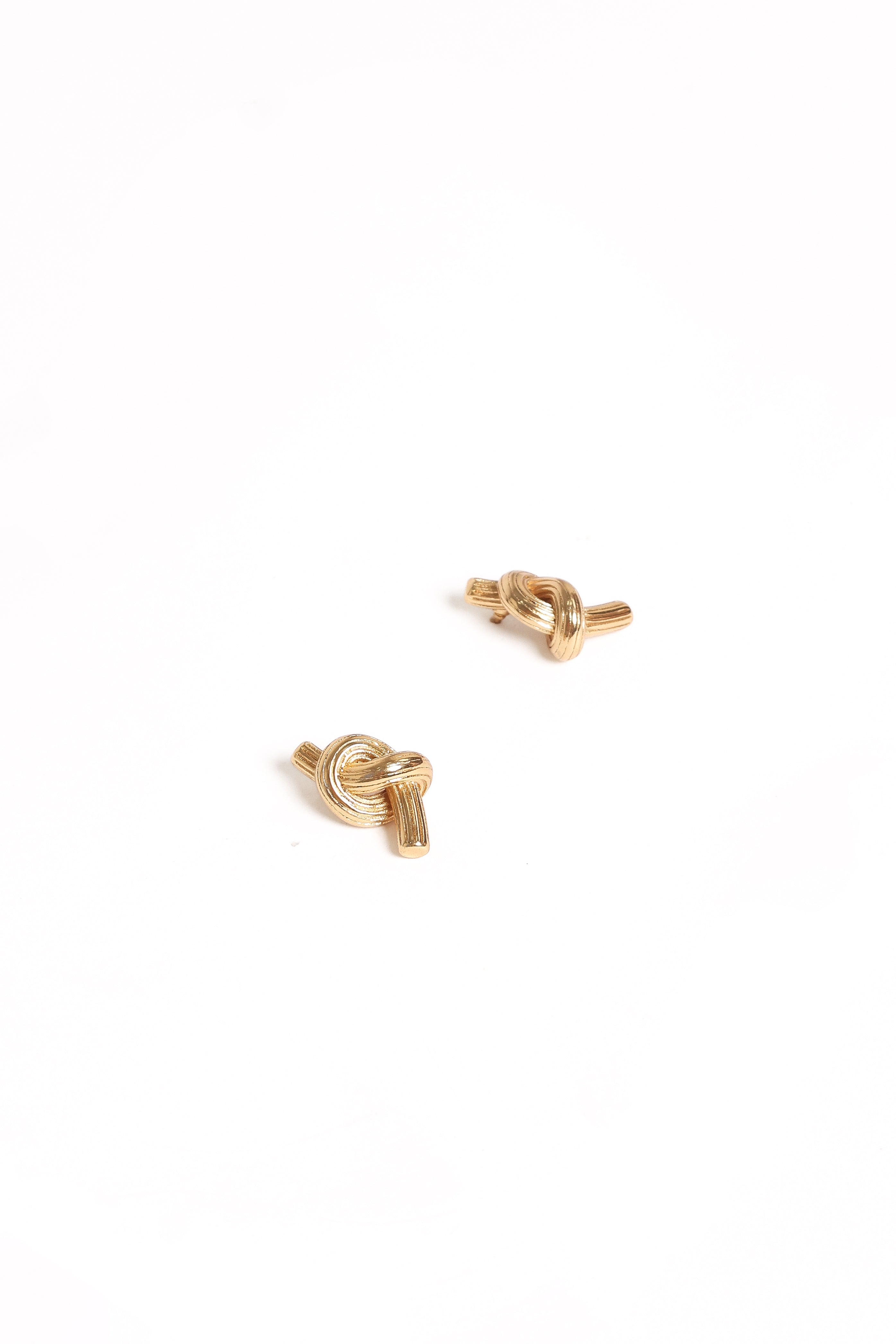 Gold Dakota Knot Earrings for Women - Elegant Boho Jewelry for Everyday Wear & Special Occasions