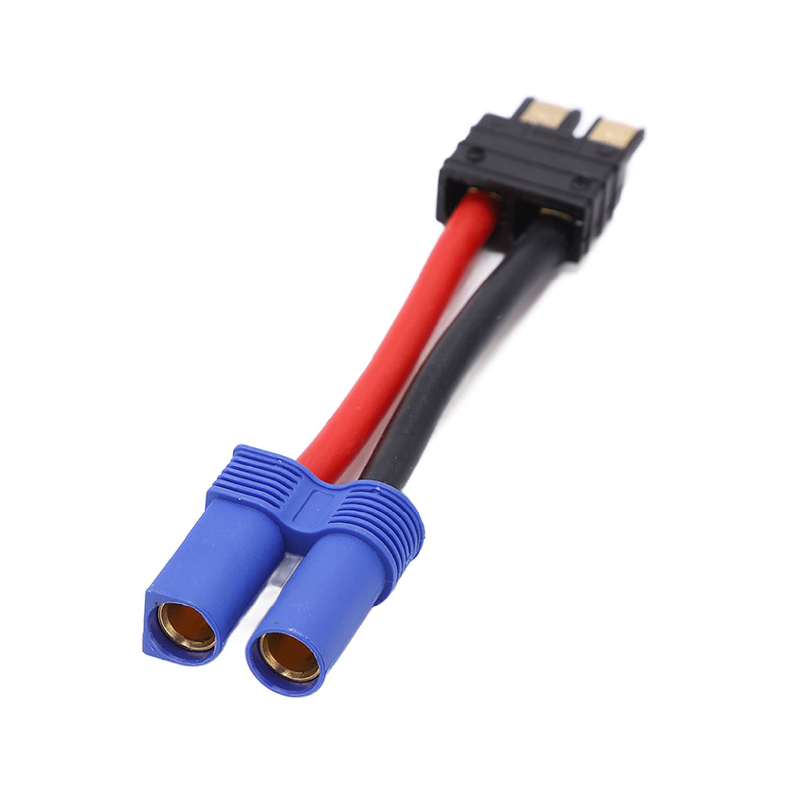 High-Quality RC Male to EC5 12AWG Cable - Corrosion-Resistant Copper Wire with Plastic Connector for RC Cars, Drones, and Aircraft - Perfect for Racing, FPV, and Long-Distance Remote Control