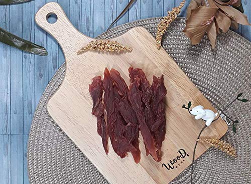 Premium Soft & Chewy Dog Jerky Treats - Duck, Chicken & Fish Flavors - Healthy, Delicious Natural Snacks for Dogs - Tender Duck Jerky Slices 1.5oz (Pack of 10) - Perfect for Training Rewards & Daily Treats