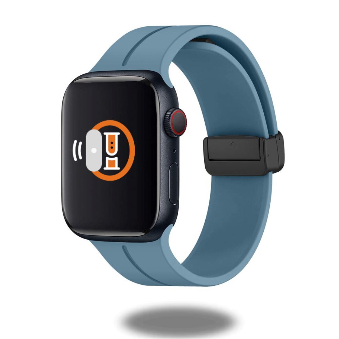 Magnetic Clasp Silicone Bracelets for Women & Men - Adjustable Waterproof Wristbands for Yoga, Running, Workout & Daily Wear