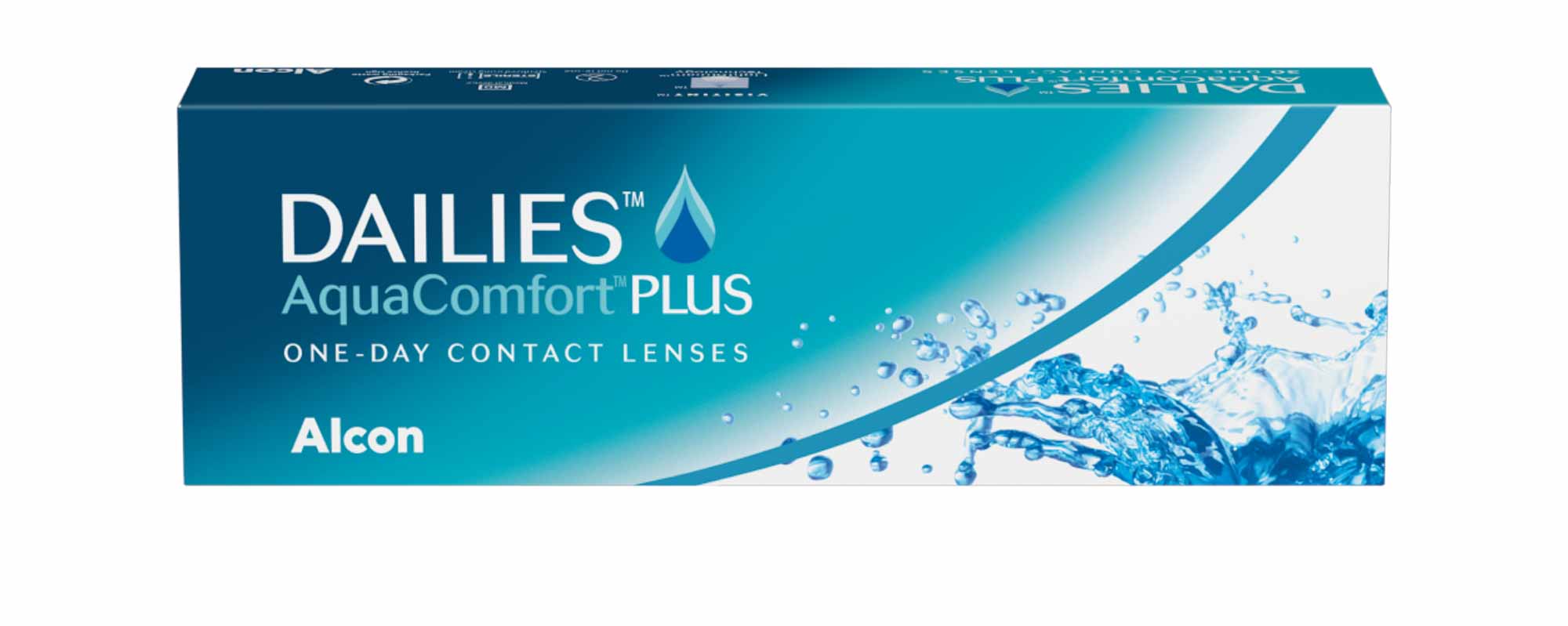 Dailies AquaComfort Plus Daily Contact Lenses - All-Day Comfort & Moisture for Dry Eyes - Perfect for Work, Sports & Outdoor Activities
