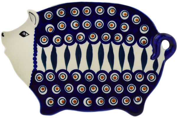 10-Inch Premium Wooden Cutting Board with Peacock Design - Perfect for Kitchen, Charcuterie Boards, and Gift Giving