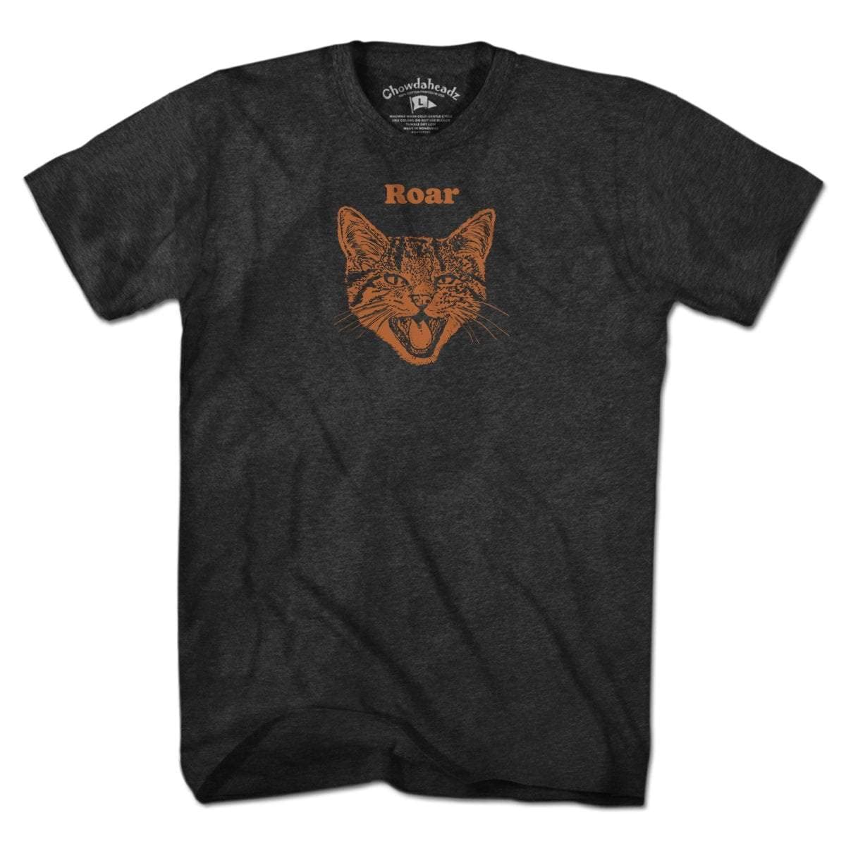 Chowdaheadz The Cat's Meow Vintage T-Shirt - Soft Unisex Cotton Blend Tee for Casual Wear & Cat Lovers