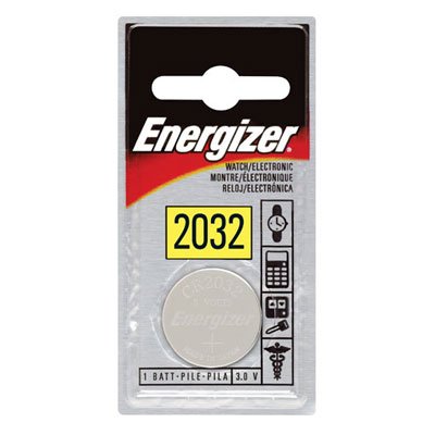 Energizer 3V Lithium Battery CR2032 - Long Lasting Power for Watches, Key Fobs, Calculators & Medical Devices