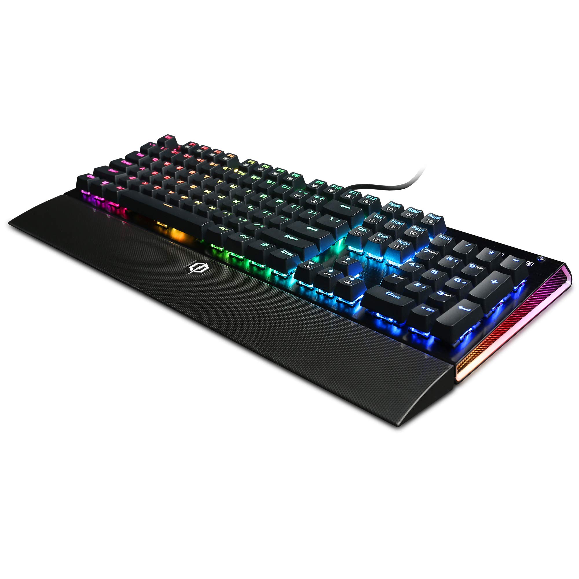 CyberPowerPC Skorpion K2 CPSK304 RGB Mechanical Gaming Keyboard with Kontact™ Black Linear Switches - Perfect for PC Gaming, Esports & Office Work