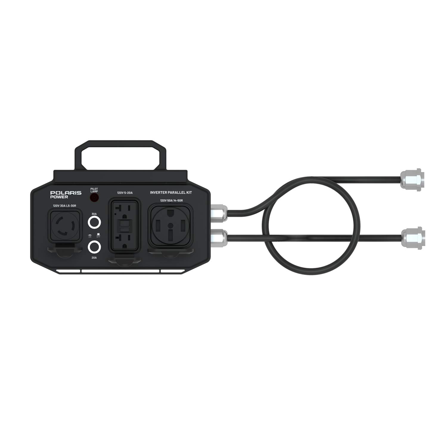 Polaris ATV Power Inverter Parallel Kit - 12V to 110V Converter for Off-Road Vehicles, Camping & Emergency Power Supply