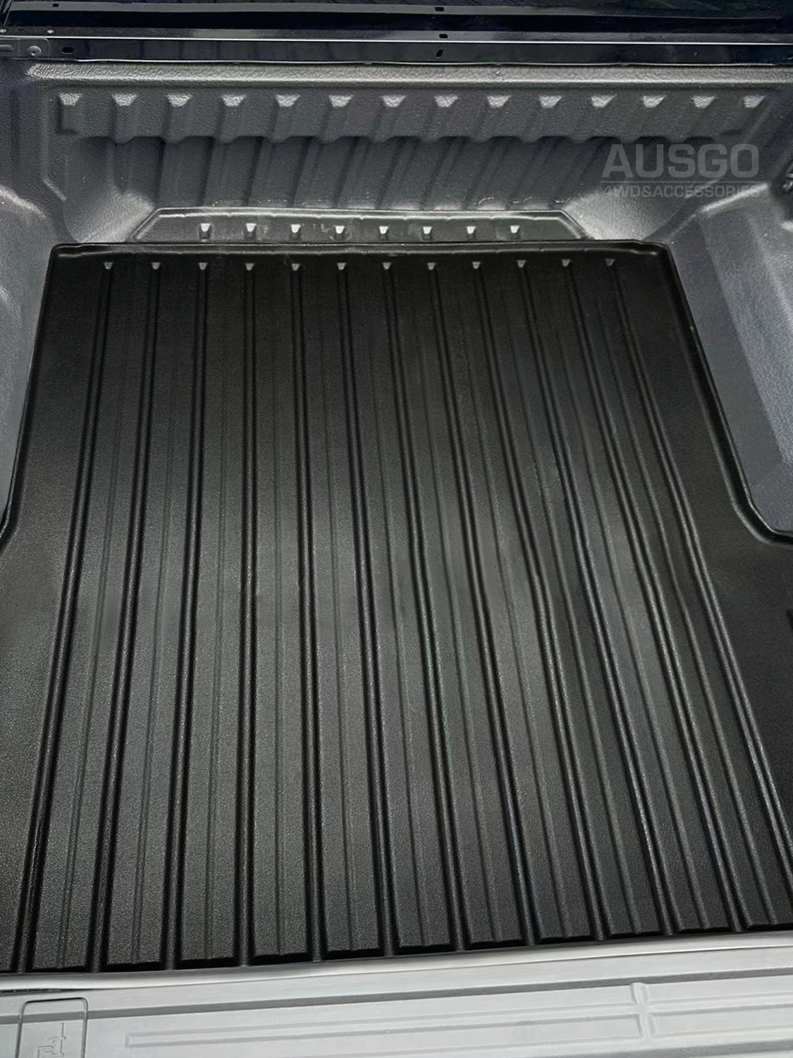 3D TPE Ute Mat for Ford Next Gen Ranger Dual Cab 2022+ | Custom Fit with Factory Plastic Tub Liner | All-Weather Floor Protection for Off-Road & Work Trucks