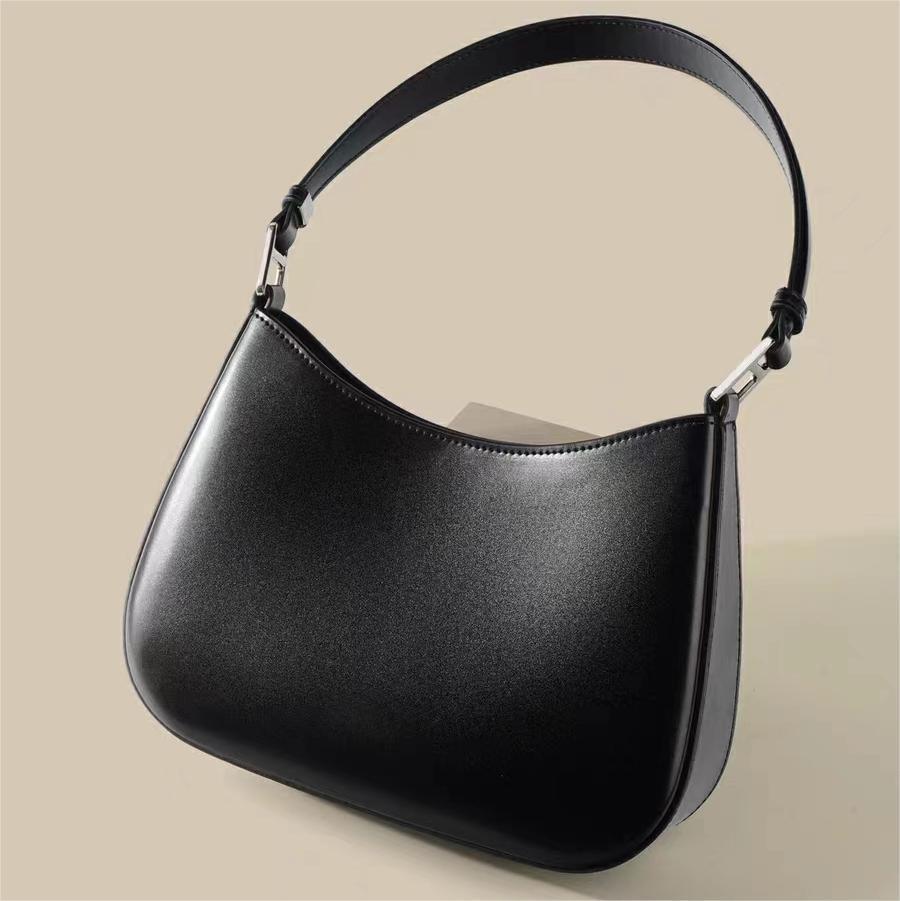 Genuine Leather Crossbody Shoulder Bag for Women - Stylish & Durable Underarm Purse - Perfect for Work, Travel & Everyday Use