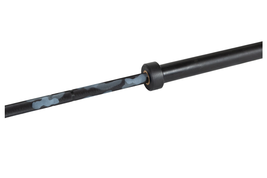 Warrior 6 Bearing Cerakote Camo Barbell - High Performance Weightlifting Bar for CrossFit, Powerlifting & Home Gym Workouts