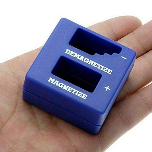 3-Piece Magnetizer Demagnetizer Tool Set for Screwdriver Tips & Bits - Perfect for DIY, Electronics Repair & Home Improvement Projects