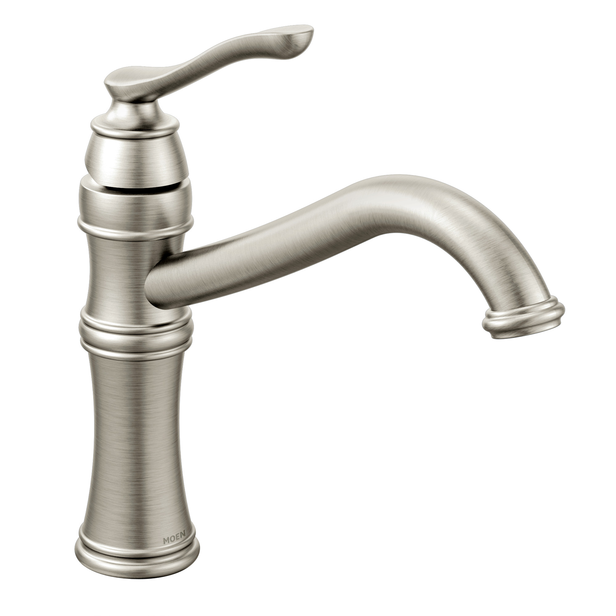 Belfield Chrome Single Handle High Arc Kitchen Faucet - Modern Pull-Down Sprayer for Sink, Ideal for Cooking & Dishwashing