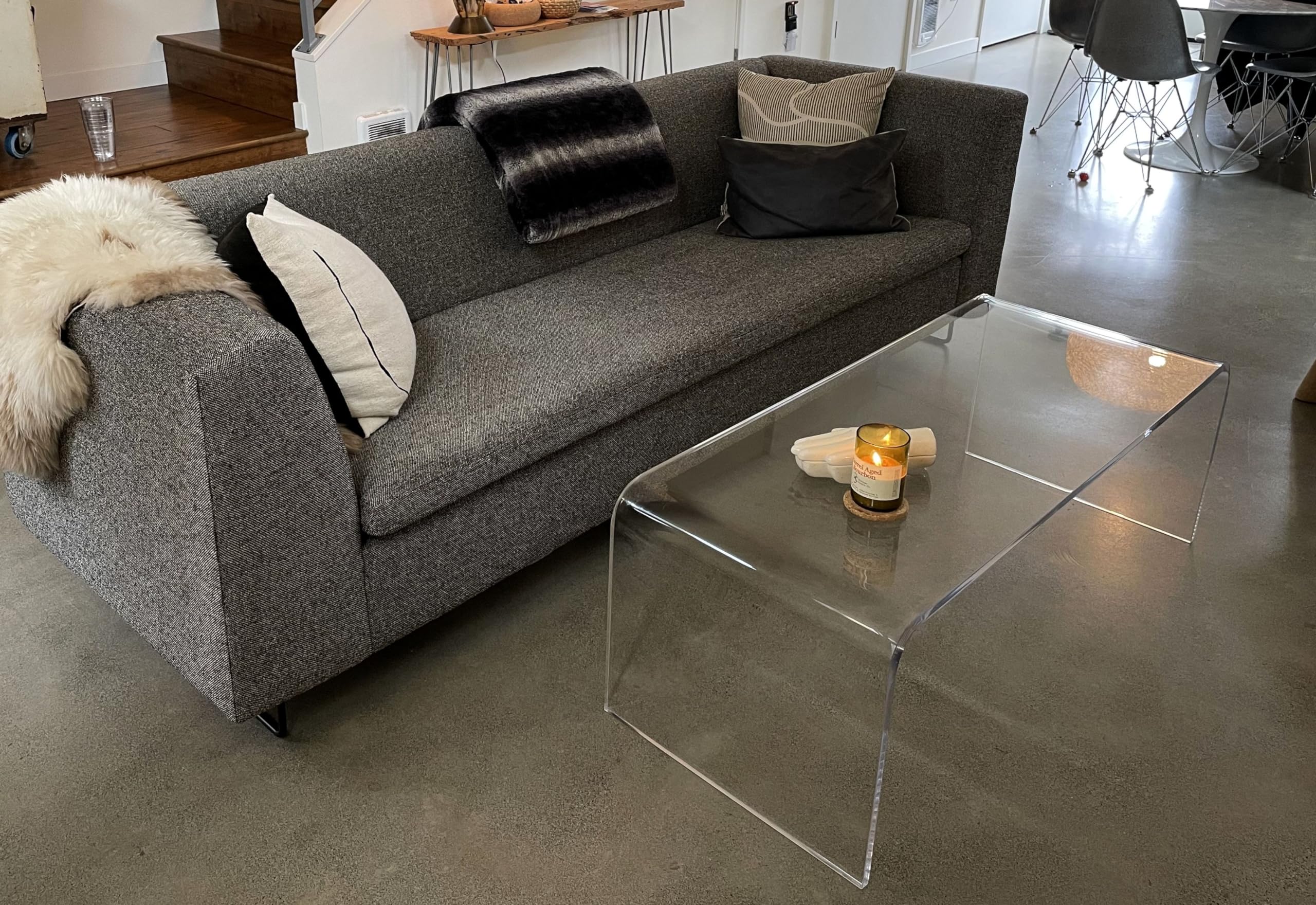 Modern Acrylic Coffee Table - 42