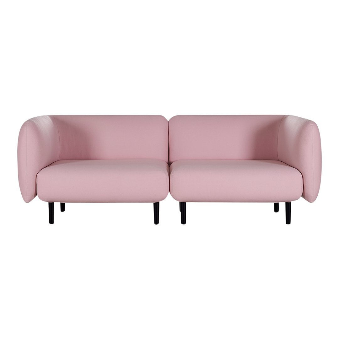 Elle Modular Sofa - Modern Sectional Couch with Reversible Chaise, L-Shaped Design for Living Room, Home Theater & Office Lounge - Soft Fabric Upholstery & Sturdy Wooden Frame
