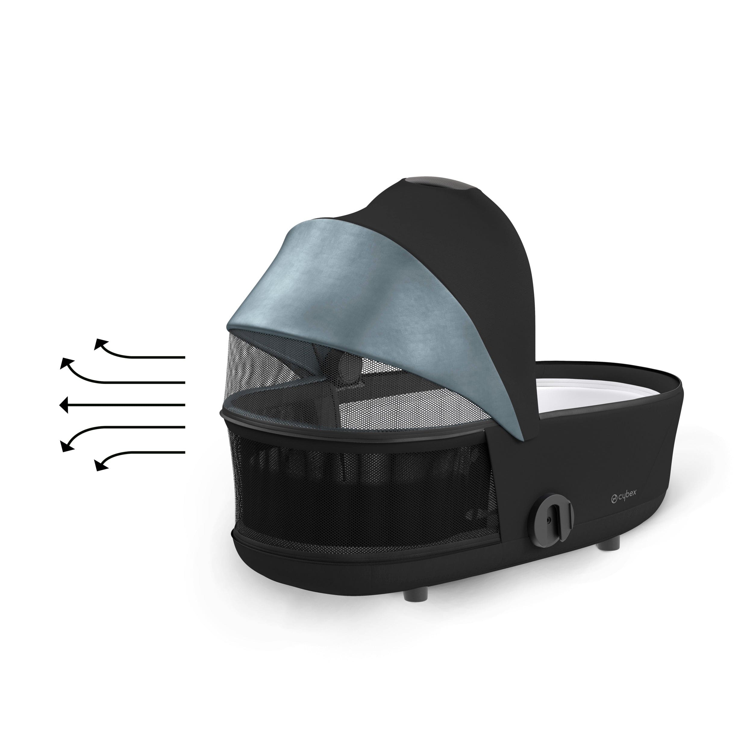 Cybex Mios 3 Lux Carry Cot - Premium Baby Stroller Bassinet for Newborns | Lightweight & Compact for Travel, Shopping & Outdoor Adventures