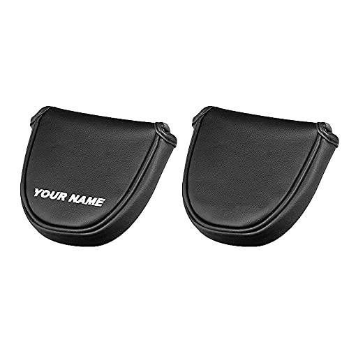 BIG TEETH Golf Head Covers - Putter Mallet Protector for Odyssey Center Shafted Putters | Durable Golf Club Cover for Mallet-Style Putters | Perfect for Course Play & Club Protection