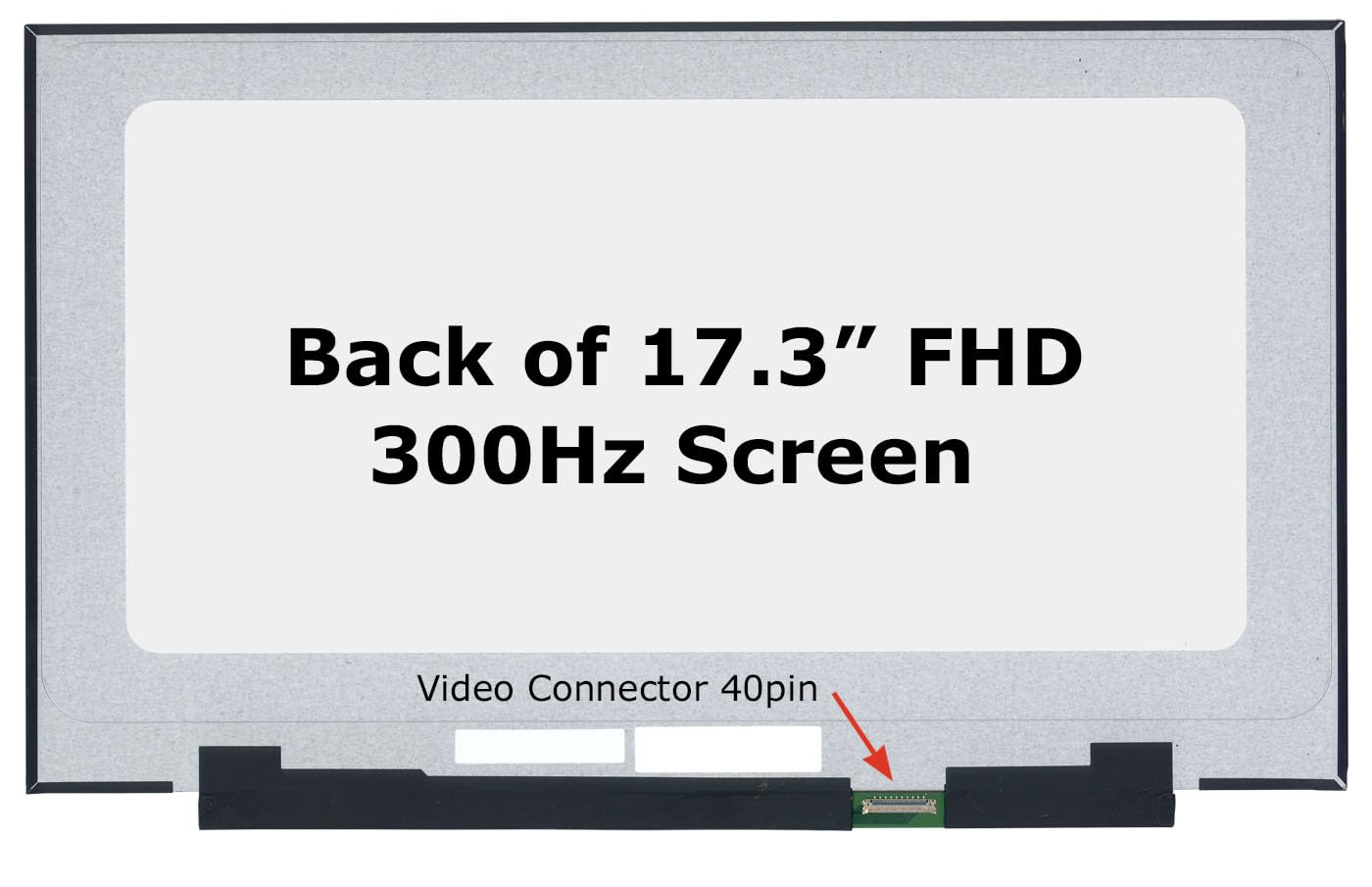 MSI GE76 Raider 10UG 10UH LCD Screen Replacement - 17.3