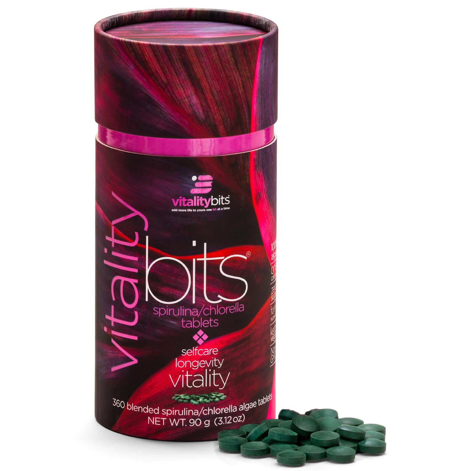 Organic Spirulina & Chlorella Tablets - Vegan Superfood Supplement for Energy, Beauty & Immunity - 360 Tablets - Keto, Gluten-Free Algae Pills - Perfect for Smoothies, Workouts & Daily Wellness Routine