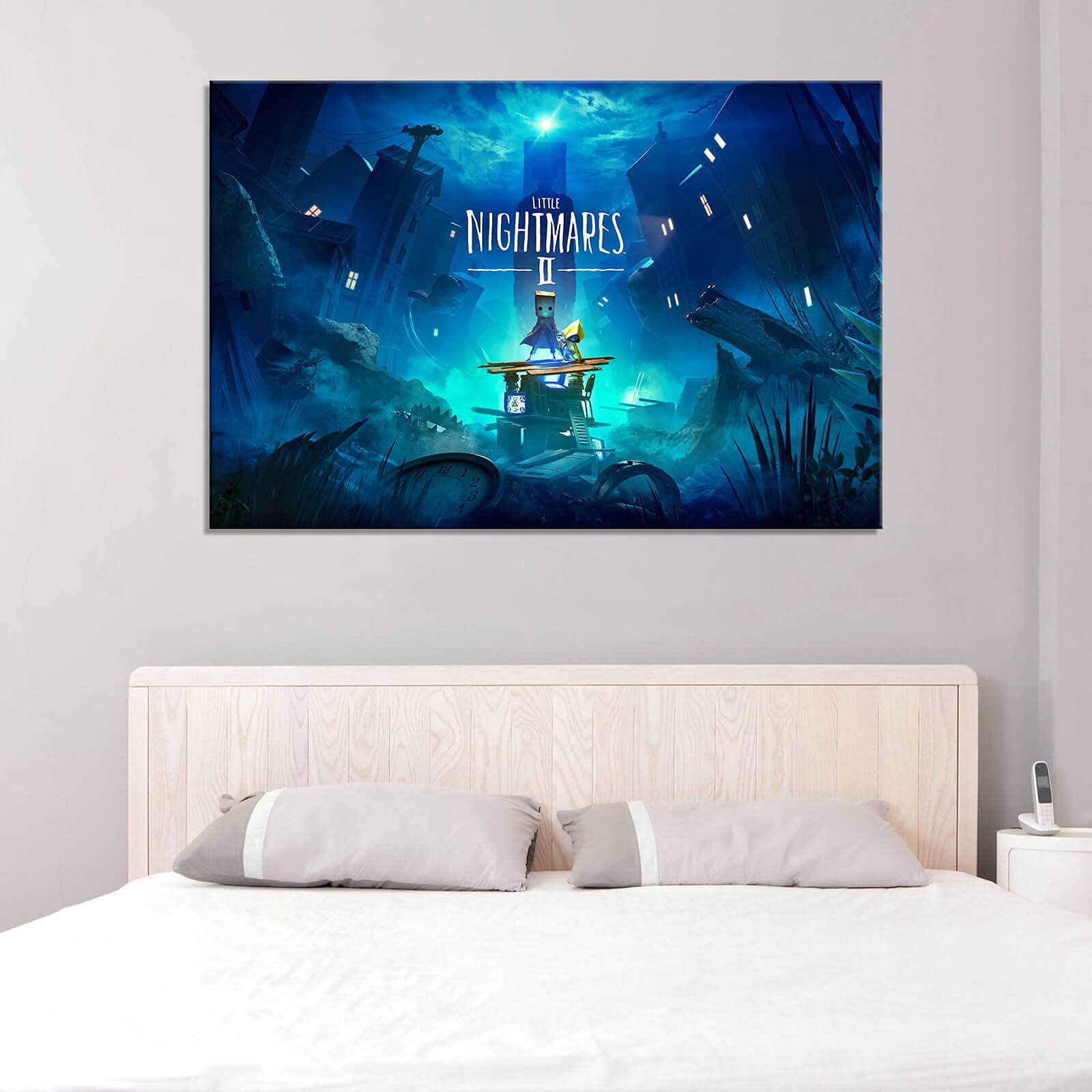Little Nightmares Canvas Art - Oil Painting Print for Home & Office Decor - Modern Wall Hanging for Living Room & Bedroom