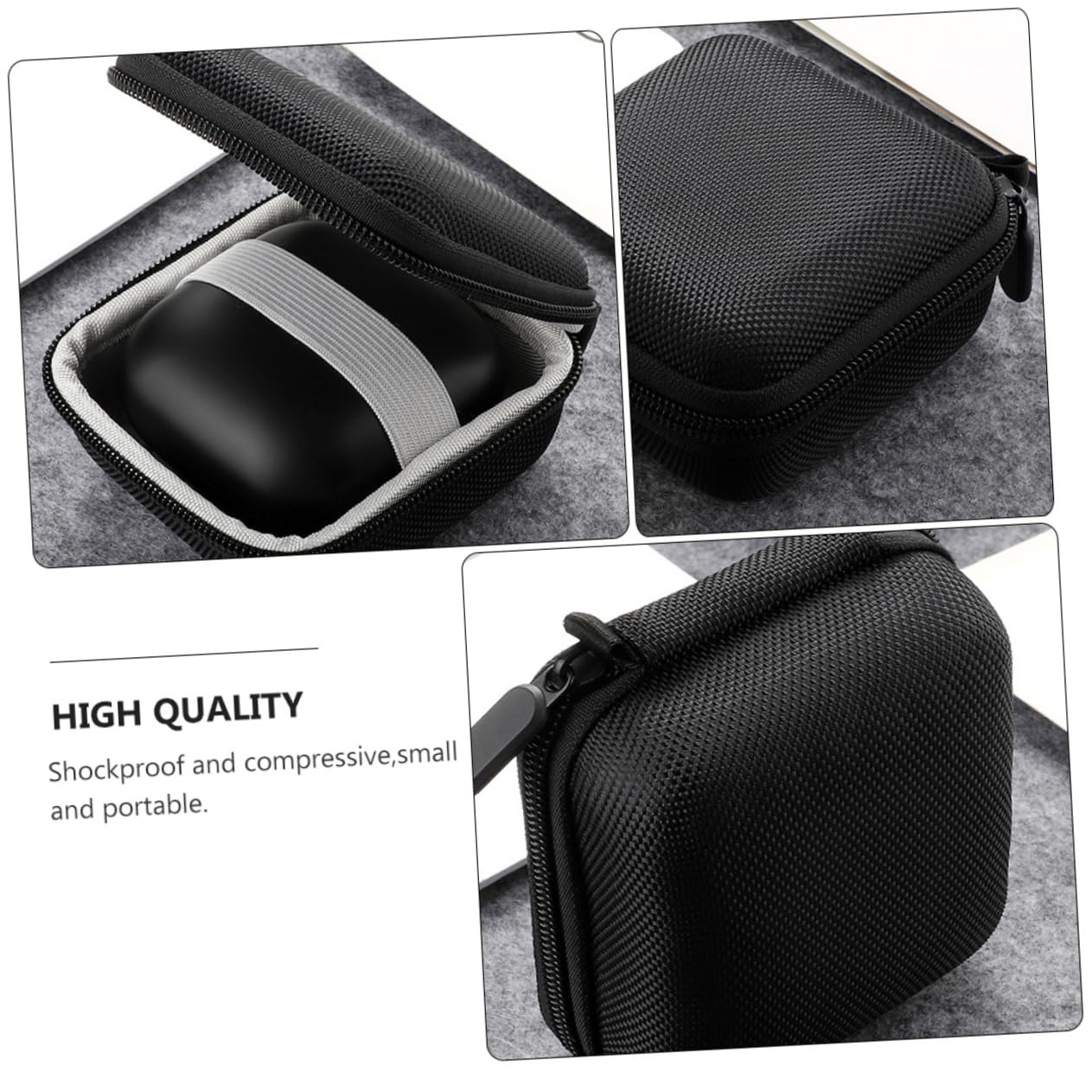 Waterproof Shockproof EVA Earphone Case - Durable Protective Carrying Pouch for AirPods Pro & Wireless Earbuds | Perfect for Travel, Gym, Outdoor Activities & Daily Storage