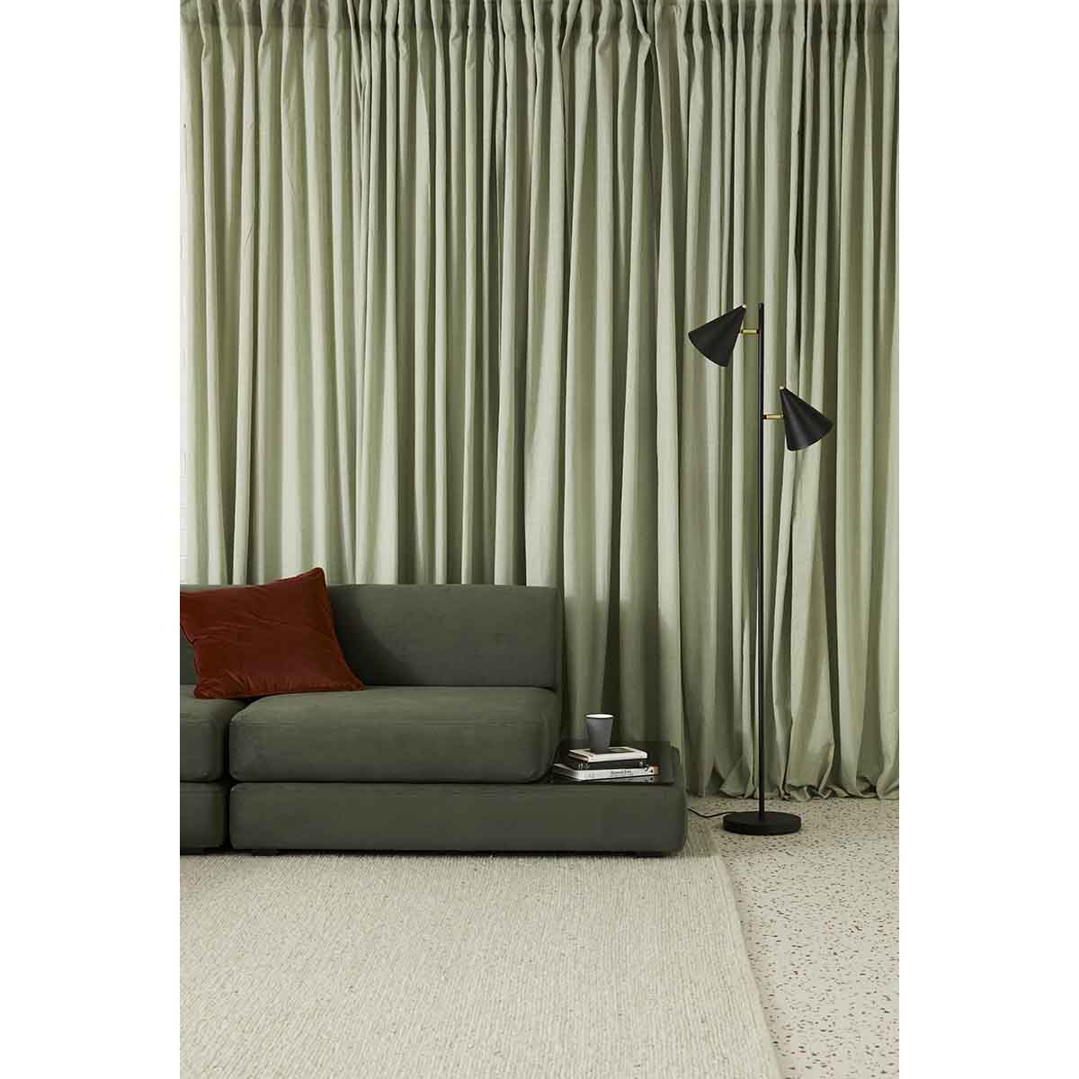Kennedy Floor Lamp - Modern LED Standing Light with Adjustable Brightness & Color Temperature for Living Room, Bedroom, or Office