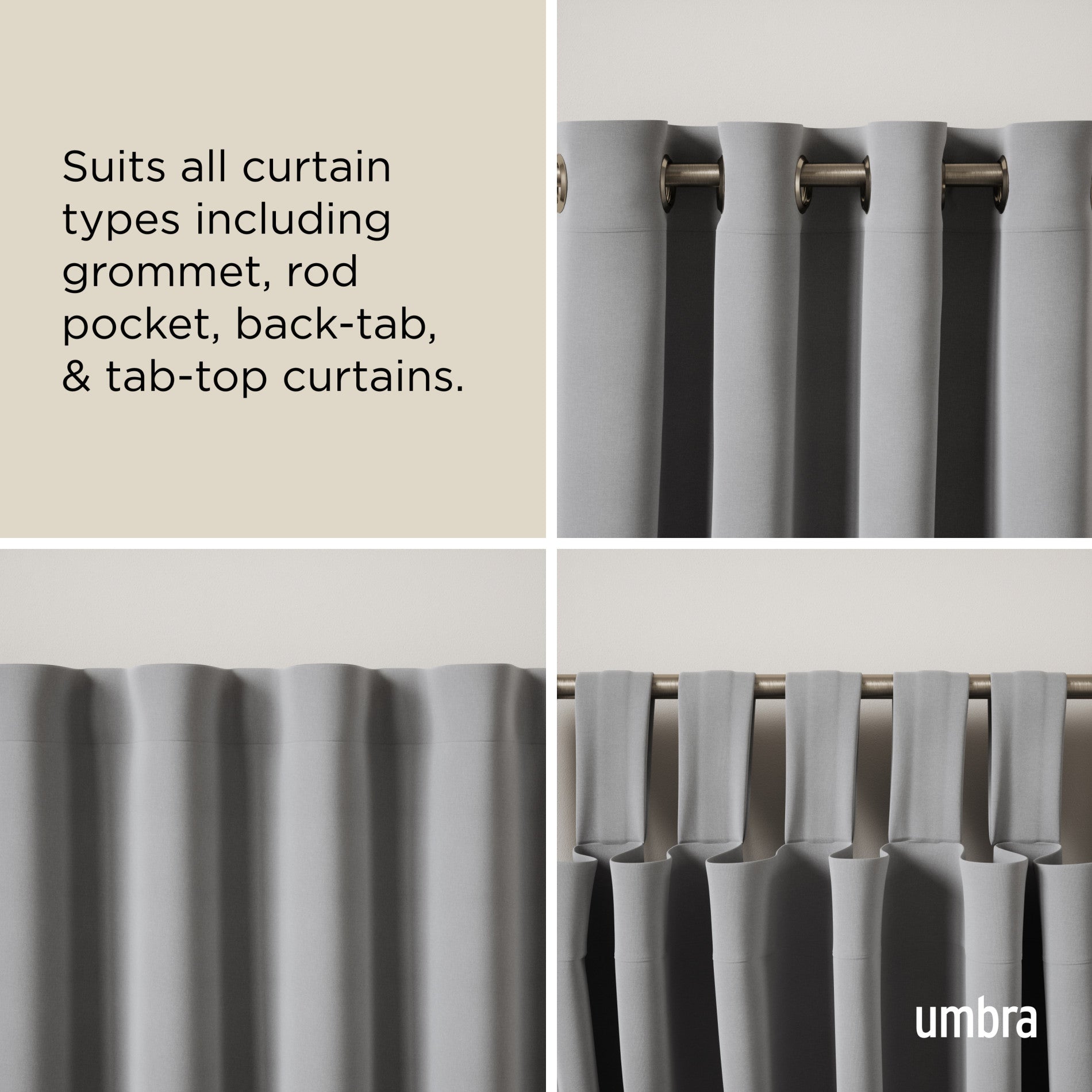 Blackout Curtain Rod - Twilight Series for Complete Darkness, Noise Reduction & Energy Efficiency - Perfect for Bedrooms, Nurseries & Home Theaters