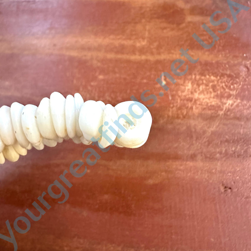 Vintage Hawaiian Puka Shell Choker Necklace - Natural High Grade Beaded Beach Jewelry for Women | Perfect for Summer, Boho Fashion, and Beach Vacations