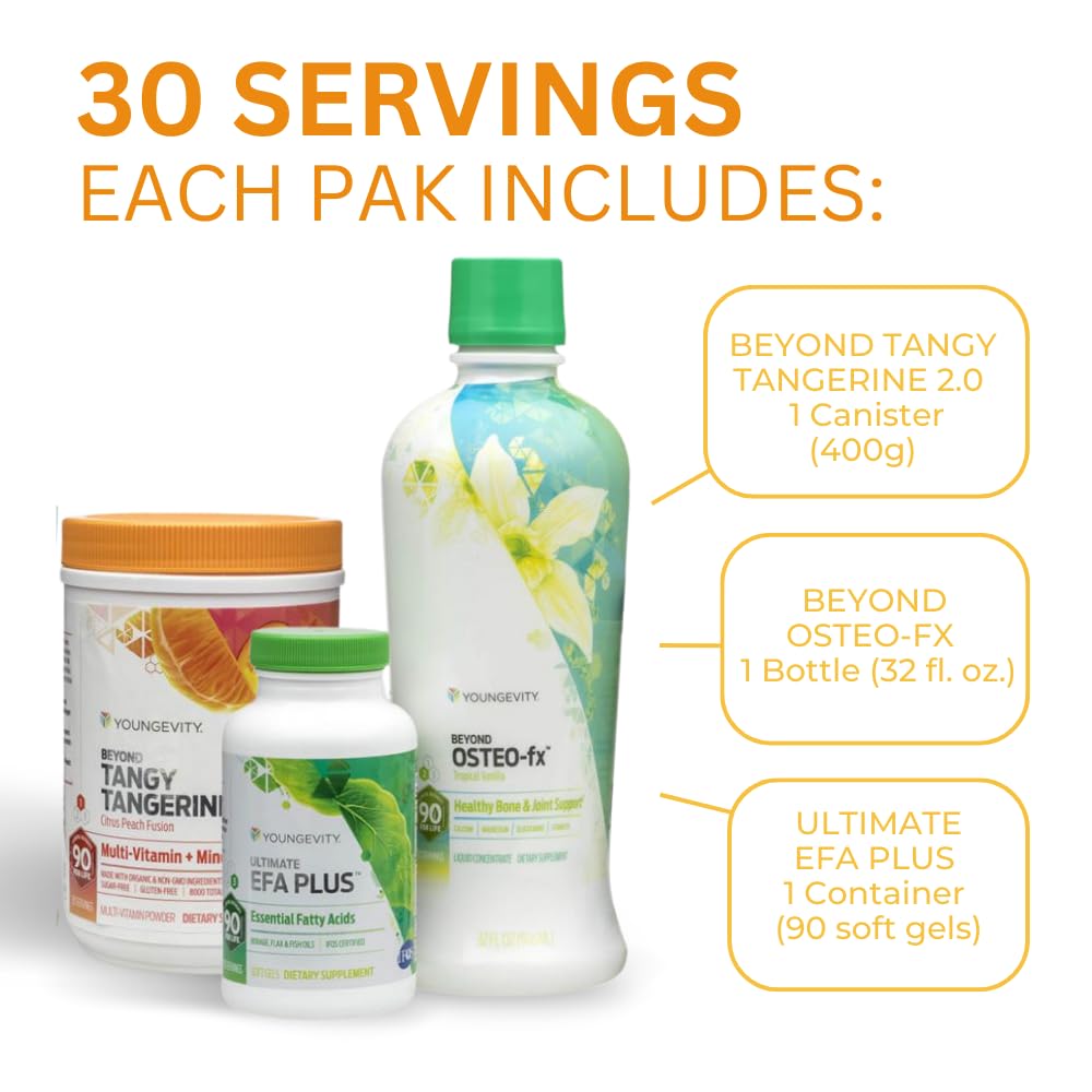 Healthy Body Start Pak 2.0 Liquid Supplement - Essential Vitamins & Minerals for Daily Wellness - Boost Energy & Immunity for Active Lifestyles