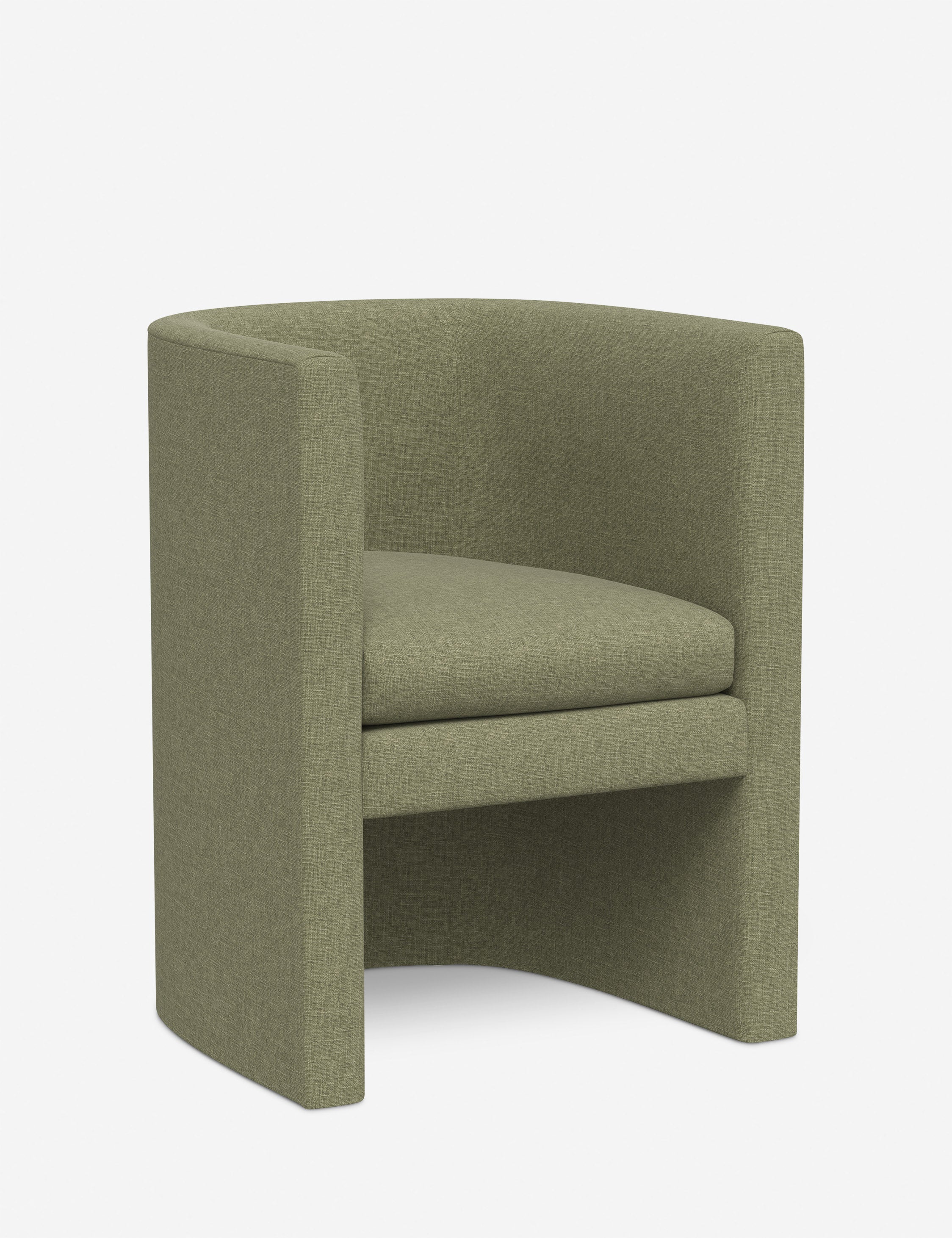 Enfield Dining Chair - Modern Wooden Dining Room Chair with Upholstered Seat - Perfect for Kitchen, Dining Room, and Home Office Use
