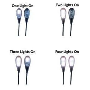 SKY Music Stand Light Clip On LED Lamp - Flicker-Free, Fully Adjustable with 4 Brightness Levels - Perfect for Musicians, DJs, Orchestra Pits, Craft Tables, Travel & Office Use - Ideal for Reading in Bed & Nighttime Activities