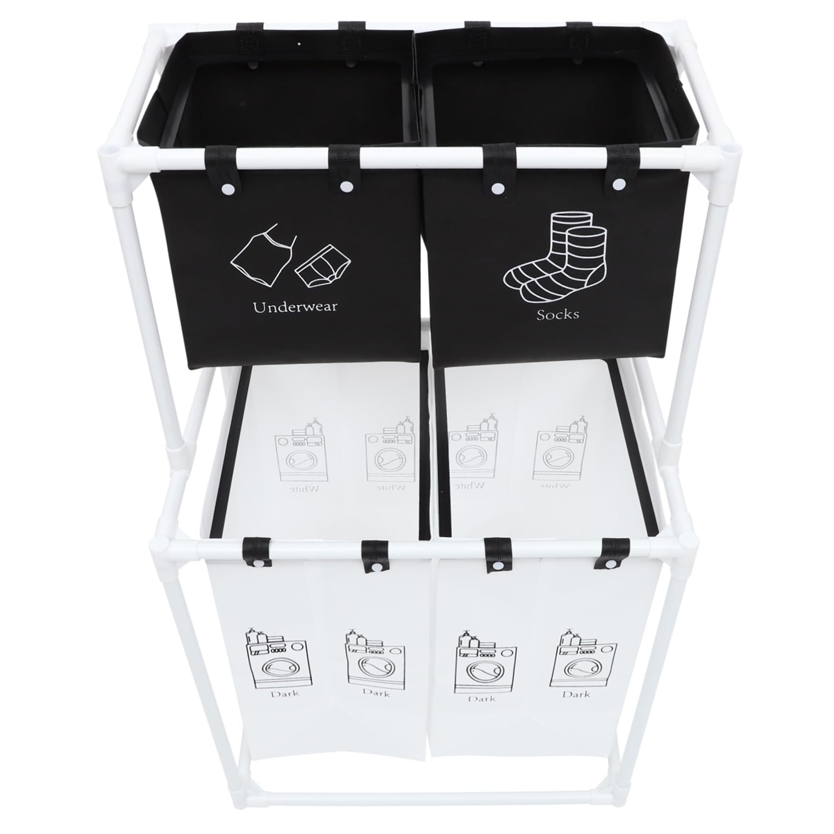 Outanaya Foldable Multifunctional Laundry Basket - Large Storage Container for Dirty Clothes, Makeup & Organizing | Perfect for Bedroom, Bathroom & Laundry Room Organization