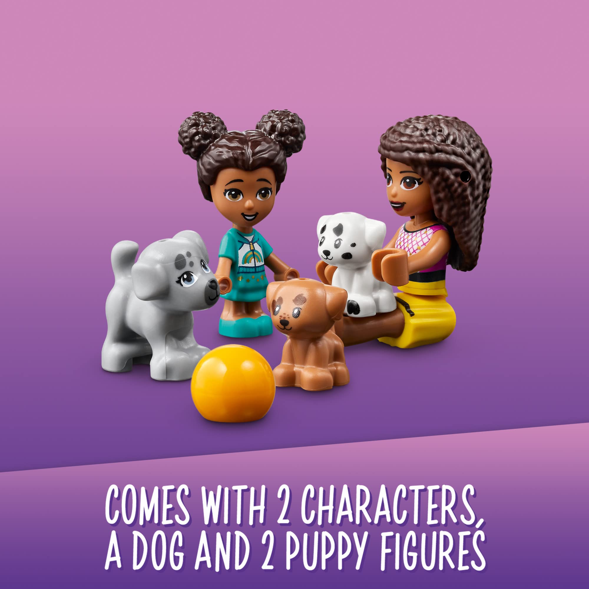 LEGO Friends Pet Playground 41698 Building Kit – 210-Piece Animal Playset with Andrea & 3 Dog Toys | Creative STEM Toy & Birthday Gift for Kids Ages 5+ | Encourages Imagination & Role Play | Perfect for Playdates, Indoor Fun & Educational Activities