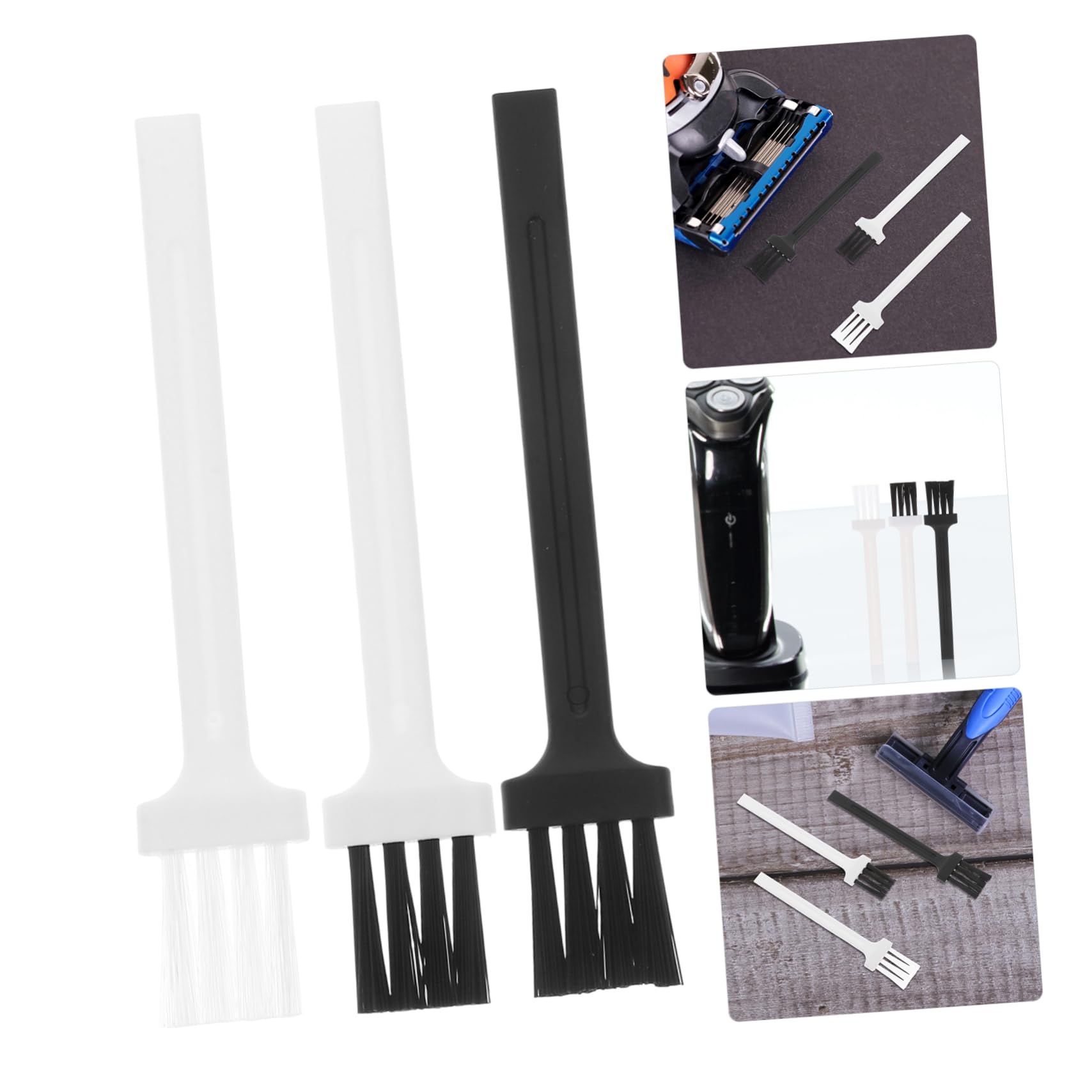 NOLITOY 60pcs Electric Cleaning Brushes Set - Mini Keyboard Brush, Shaver Cleaner & Multipurpose Cleaning Tool for Electronics, Home & Office Use