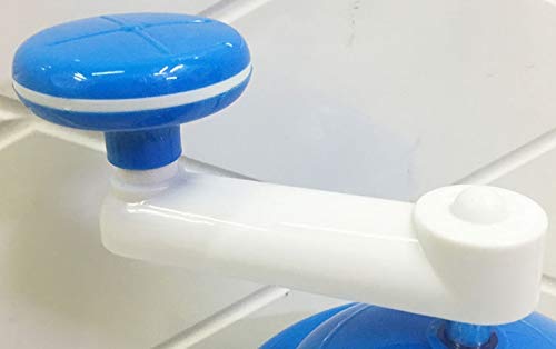 Portable Manual Ice Crusher - DIY Ice Shaver for Snow Cones, Smoothies & Slushies - Handheld Home Ice Block Maker for Cocktails, Desserts & Party Drinks
