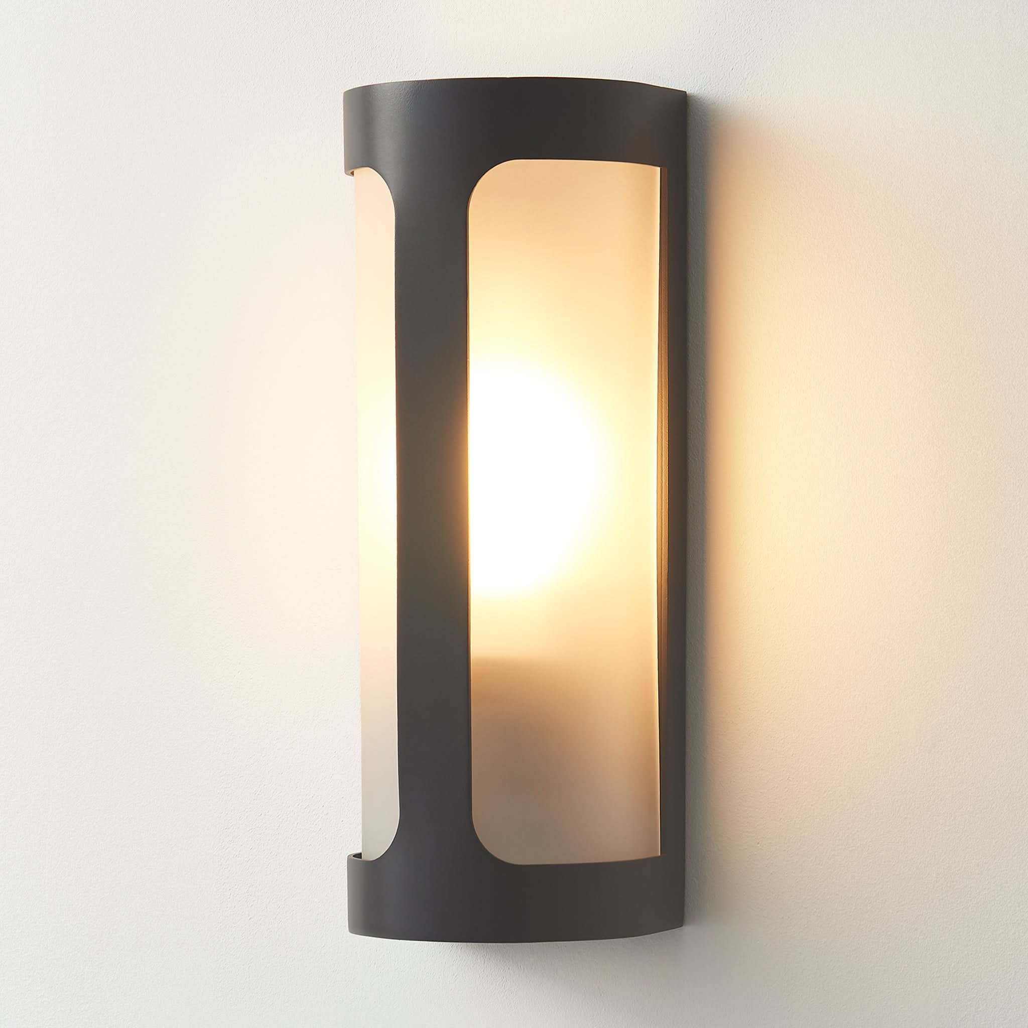 Victoria Aluminum Outdoor Wall Sconce Light - Weatherproof Exterior Lighting for Patio, Garden, Porch & Entryway