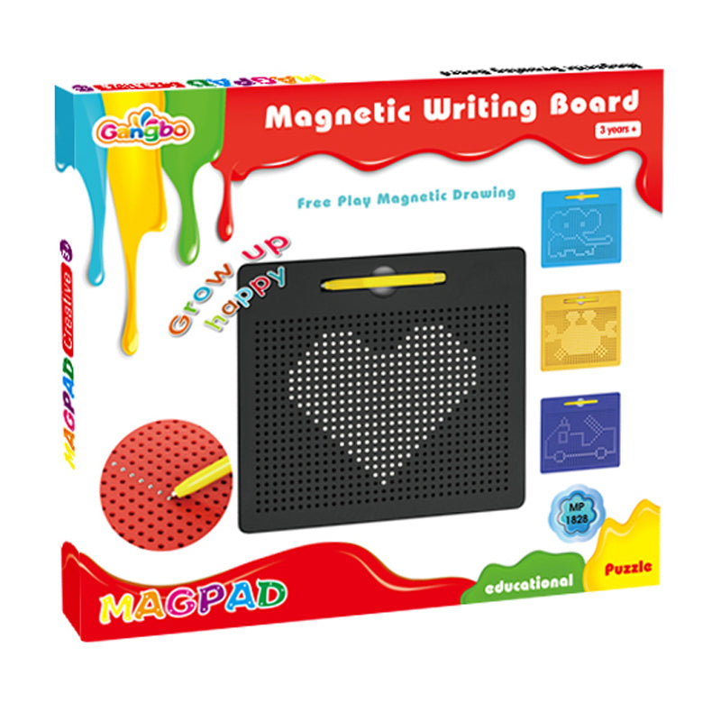 Magnetic Drawing Board for Kids - Reusable Doodle Board with Stylus - Perfect for Travel, Learning & Creative Play at Home or School