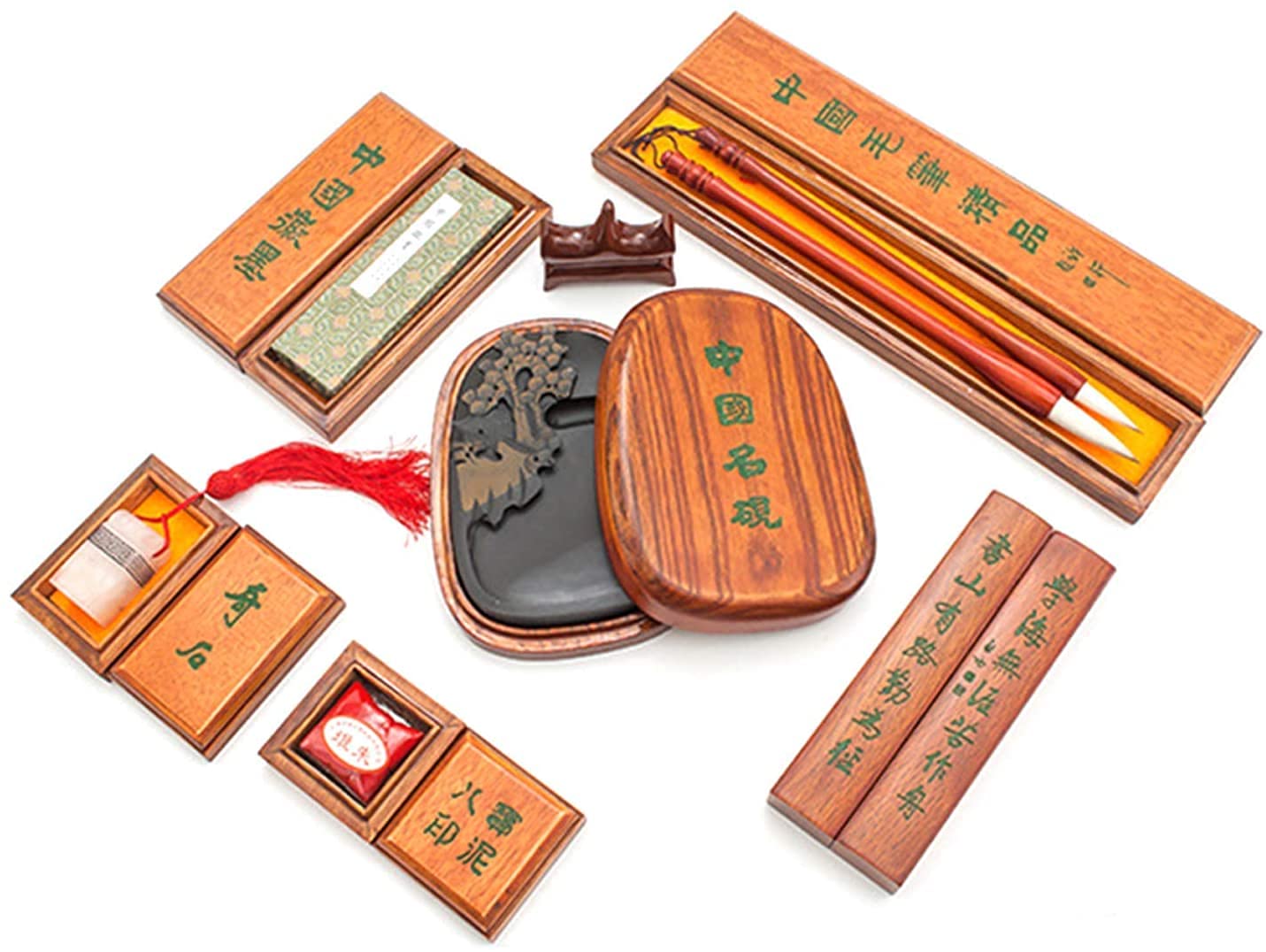 Premium Chinese Calligraphy Brush Set - Sumi Ink Brush Pens for Writing, Painting & Calligraphy - Perfect Gift for Calligraphy Lovers - Ideal for Home Decoration, Art Projects & Cultural Events