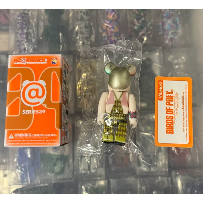 Bearbrick Series 39 Secret Harley Quinn 100% Collectible Figure - Limited Edition Vinyl Art Toy for Display & Collection - Perfect for Superhero Fans, Home Decor, and Gift Giving