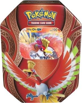 Ho Oh Mysterious Powers Tin - Collectible Pokemon Trading Card Game (TCG) Booster Pack - Perfect for Battles, Gifts & Pokemon Fans