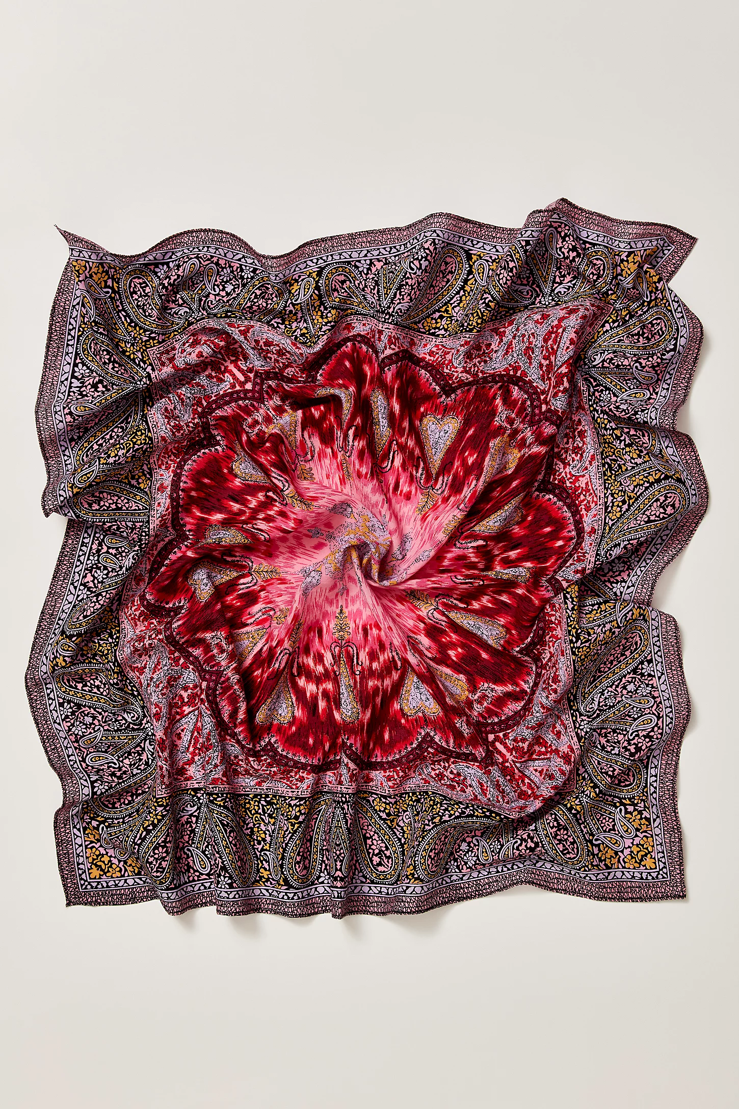 Hearts on Fire Bandana - Stylish Cotton Bandana for Women & Men - Perfect for Fashion, Outdoor Activities, and Sports