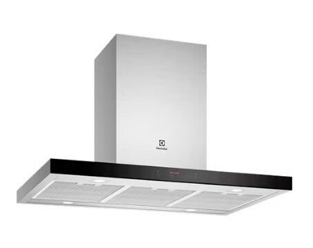 Electrolux ECI9455S 90cm UltimateTaste 500 Island Extractor Hood - Powerful Kitchen Ventilation for Smoke & Odor Removal - Perfect for Modern Open-Plan Kitchens