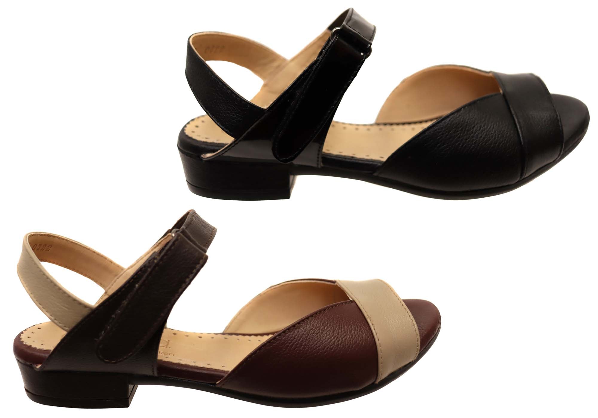 Opananken Jazebel Women's Comfortable Brazilian Leather Sandals - Stylish & Supportive Flip Flops for Beach, Vacation & Summer Walking