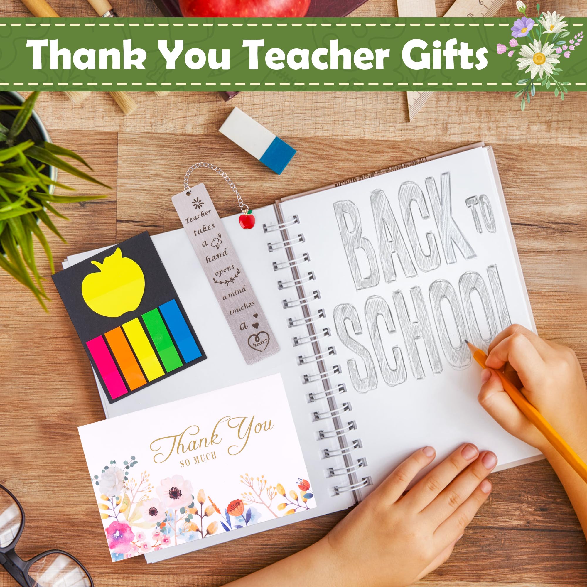 Unique Teacher Appreciation Gifts for Women - Thoughtful Birthday, Christmas & Valentine's Day Presents - Back to School Thank You Gift Basket for Educators | Perfect for Classroom Celebrations & End of Year Recognition
