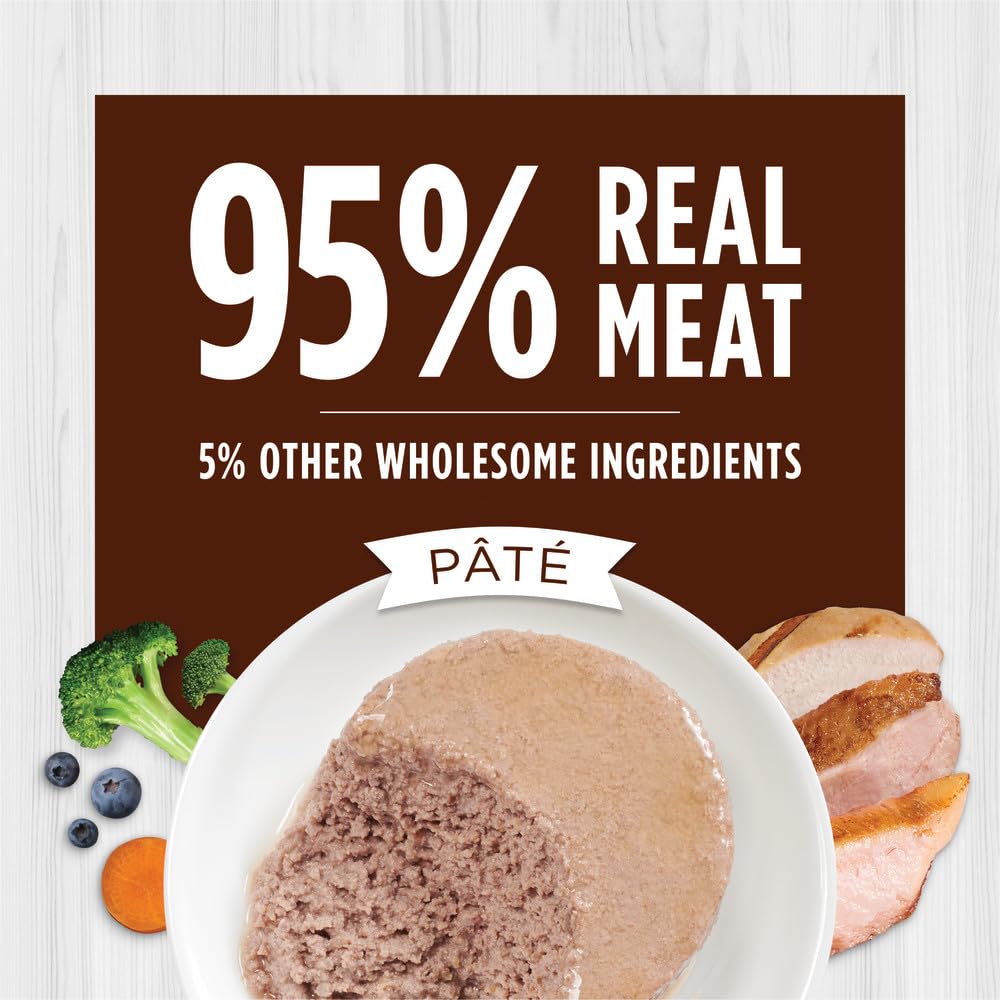 Instinct Original Grain Free Wet Cat Food Pate - 12 Pack of 5.5 oz Cans, High Protein Natural Recipe for Adult Cats - Perfect for Mealtime, Travel & Multi-Cat Households