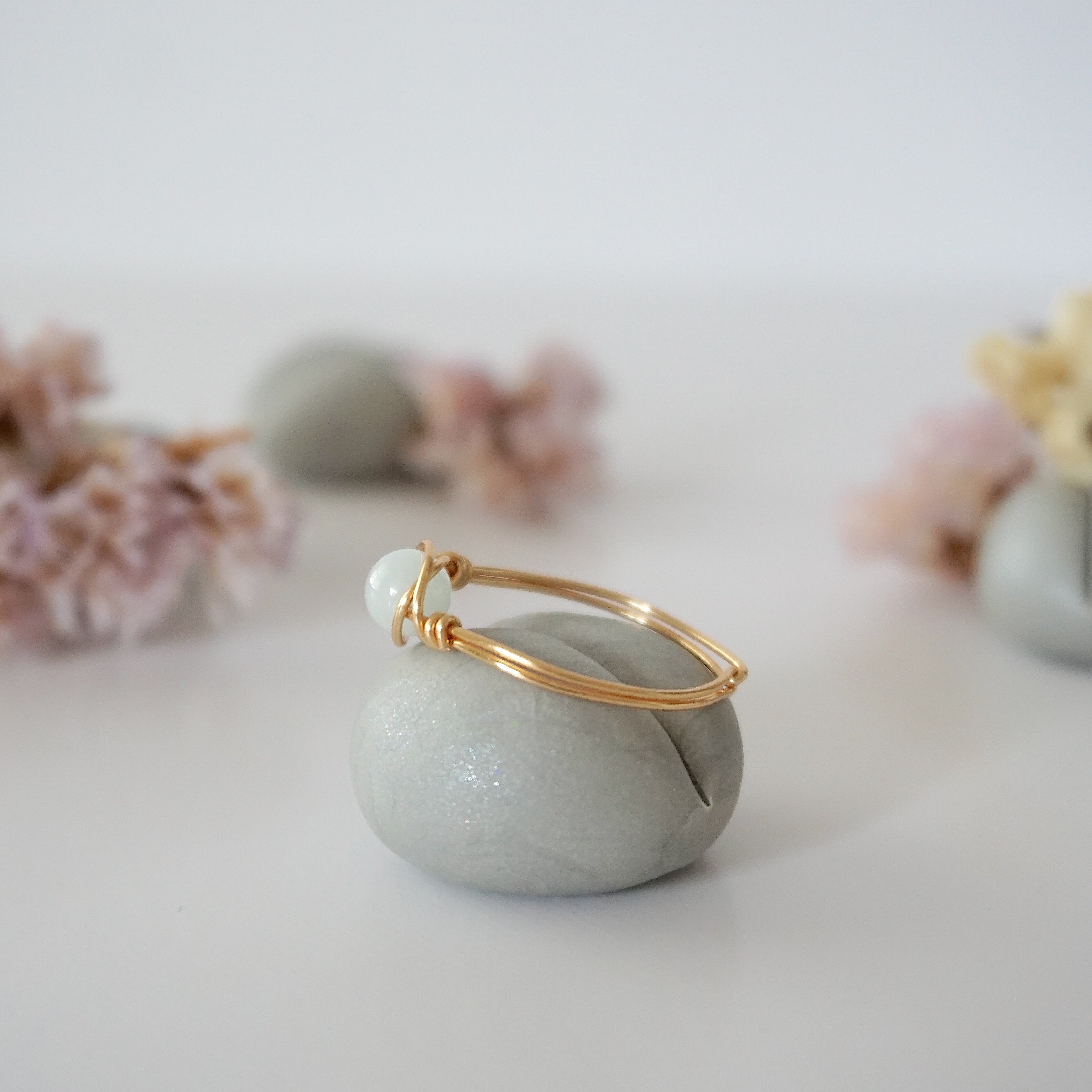 Elegant Aquamarine Birthstone Ring for Women - March Birthstone Jewelry Gift for Mom, Sister, Wife - Perfect for Birthdays, Anniversaries & Special Occasions