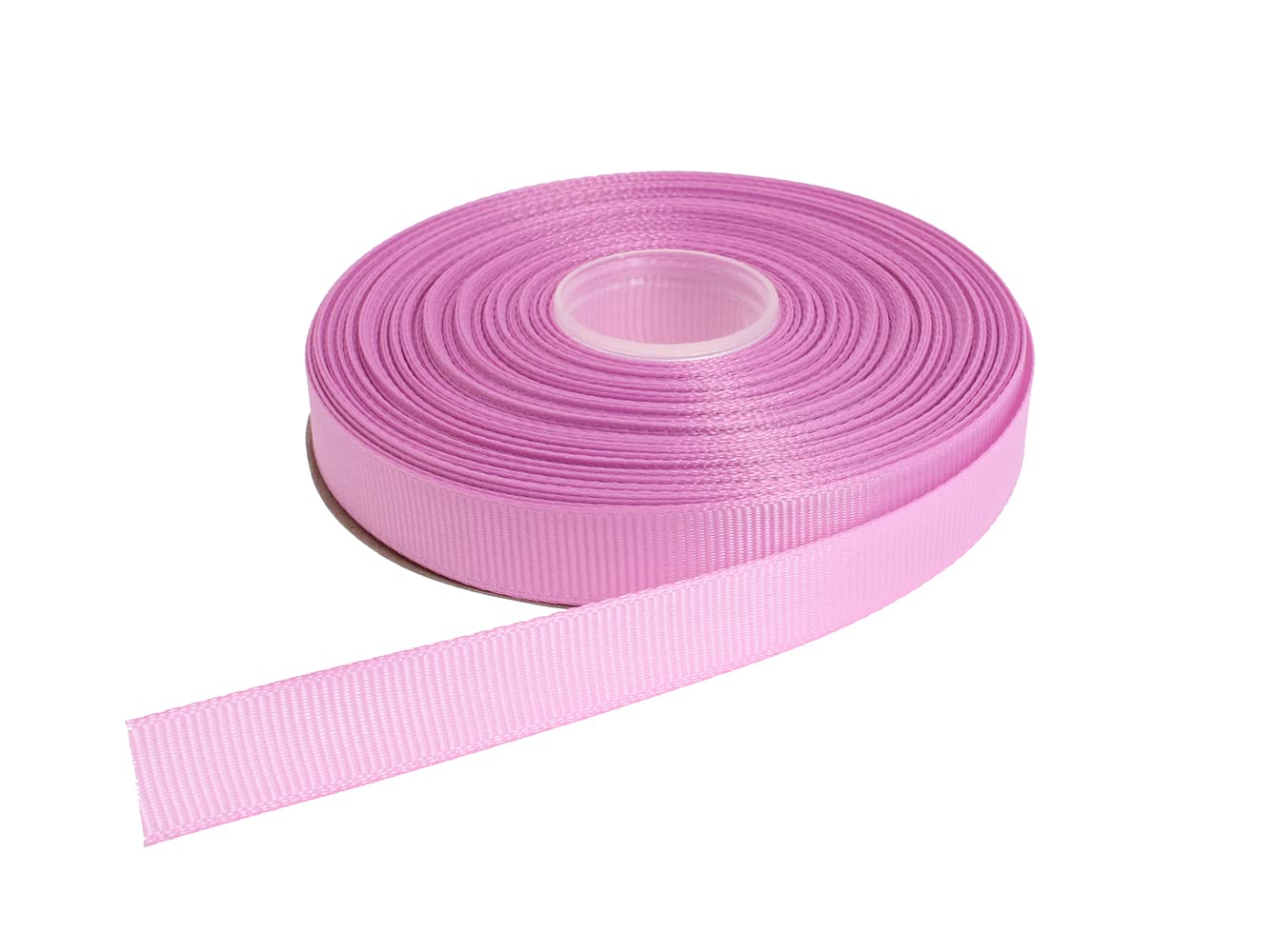 3/8 Inch Solid Grosgrain Ribbon - 25 Yard Roll, 100% Polyester Woven Edge Ribbon in Purple Pink - Perfect for Gift Wrapping, DIY Crafts, Hair Bows, and Scrapbooking