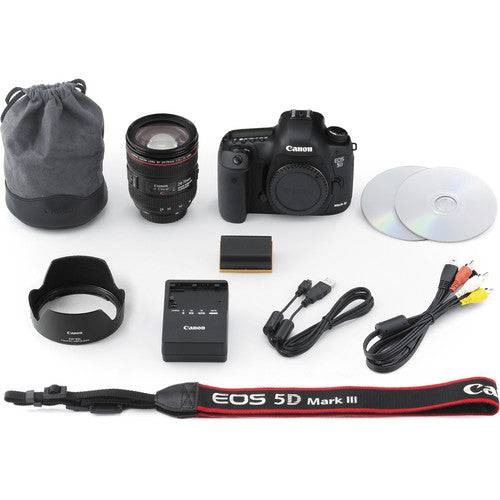 Canon EOS 5D Mark IV 30.4MP Full Frame DSLR Camera with 24-70mm f/4L Lens - Professional Photography for Weddings, Portraits & Travel - USA Version