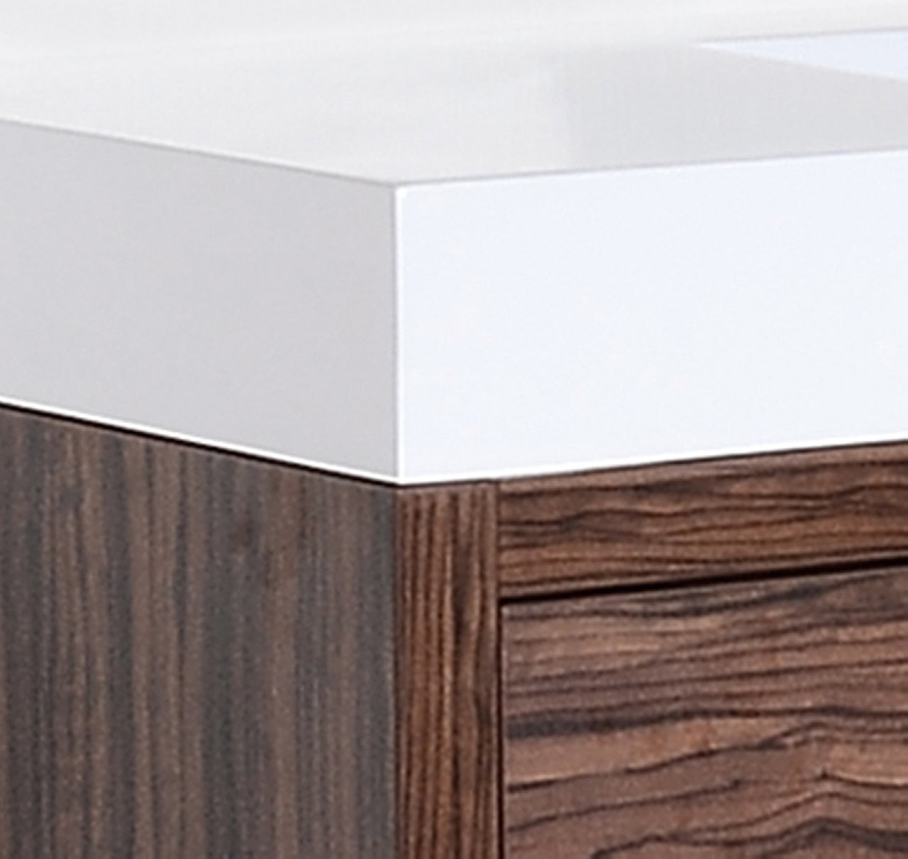 KubeBath Bliss 48 Inch Freestanding Modern Bathroom Vanity with Sink - Stylish Storage Solution for Small Bathrooms, Powder Rooms & Master Suites