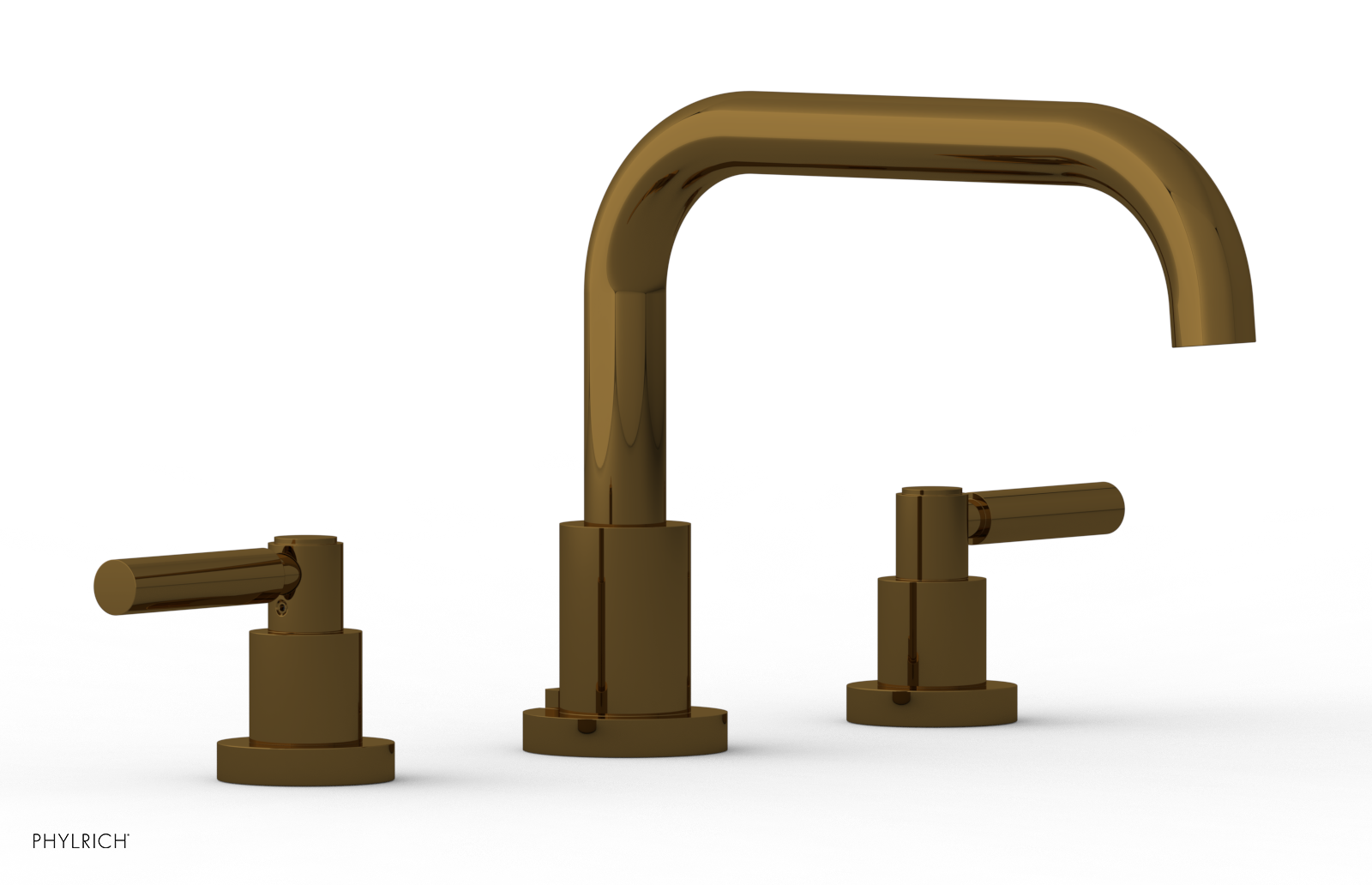 Premium Deck Tub Set with Lever Handles - D1132D - Durable Outdoor Faucet for Garden, Patio, and Poolside Use