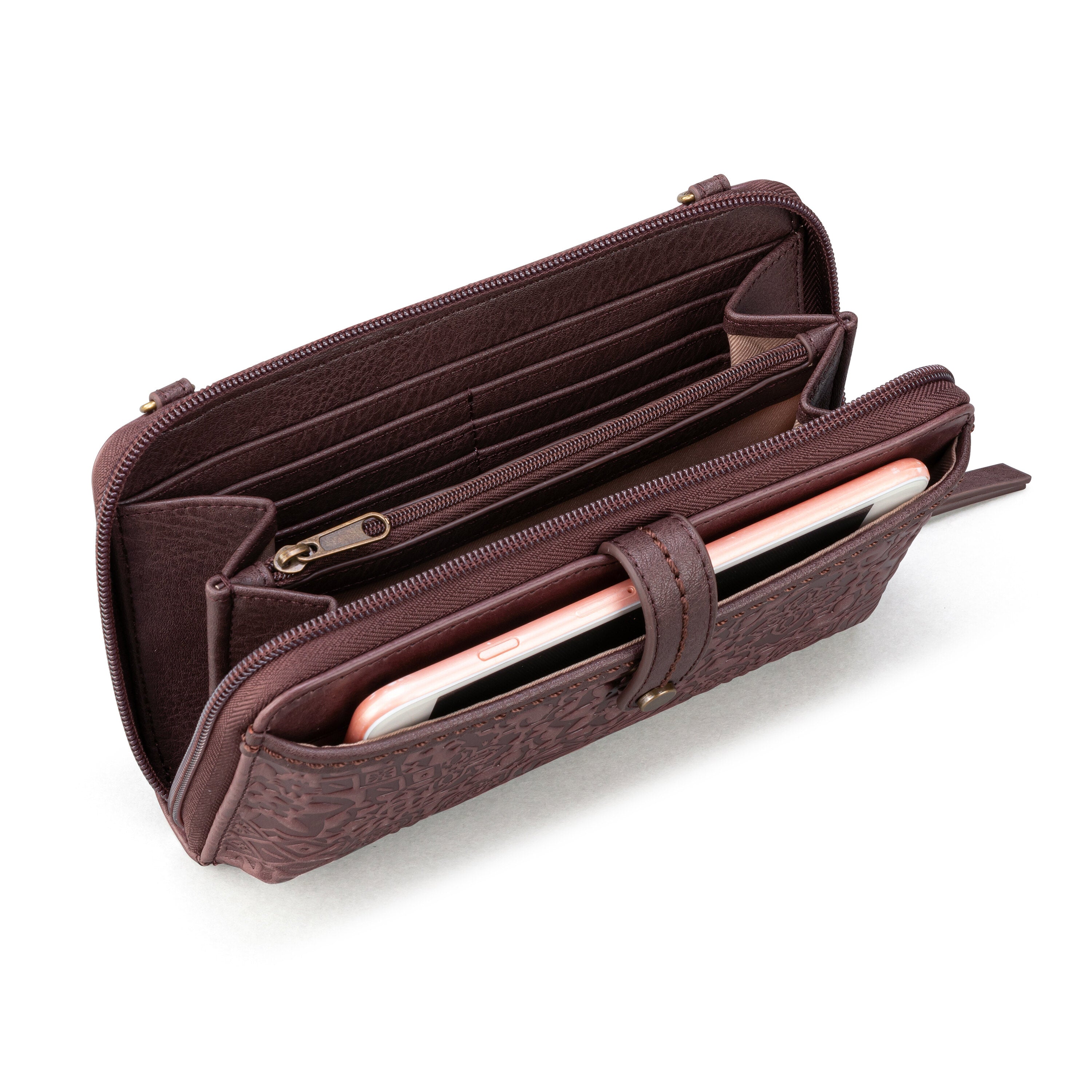 Iris Large Smartphone Crossbody Bag - Stylish & Secure Phone Pouch for Women - Perfect for Travel, Shopping, and Everyday Use